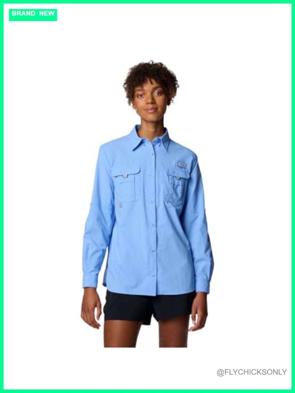 PFG Bahama II Long Sleeve Button Down Fishing Shirt Relaxed Fit